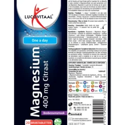 2x Lucovitaal Magnesium Citraat Bruistabletten 20 tabletten