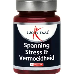 2x Lucovitaal Magnesium Spanning, Stress en Vermoeidheid 45 tabletten