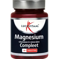 2x Lucovitaal Magnesium Vitamine en Mineralen Compleet 30 tabletten