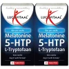 2x Lucovitaal Melatonine 5-HTP L-Tryptofaan 30 tabletten