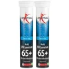 2x Lucovitaal Multi 65+ Bruistabletten Mangosmaak 20 bruistabletten