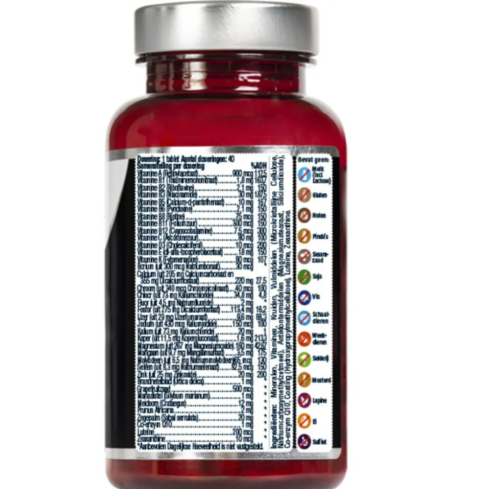 2x Lucovitaal Multi + Compleet Man 120 tabletten