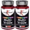 2x Lucovitaal Multi + Compleet Vrouw 40 tabletten
