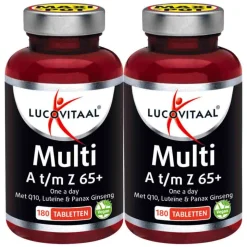 2x Lucovitaal Multi A-Z 65+ 180 tabletten