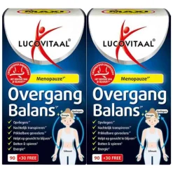 2x Lucovitaal Overgang Balans Maxi Verpakking 120 tabletten
