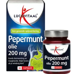 2x Lucovitaal Pepermuntolie 30 capsules