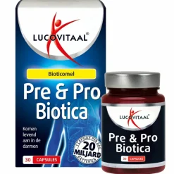 2x Lucovitaal Pre & Probiotica 30 capsules