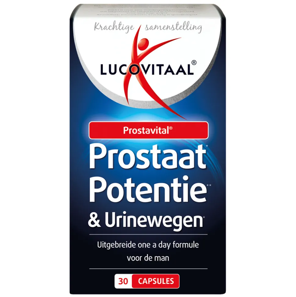 3x Lucovitaal Prostavital Prostaat Potentie en Urinewegen 30 capsules