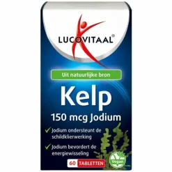 3x Lucovitaal Pure Kelp 60 tabletten
