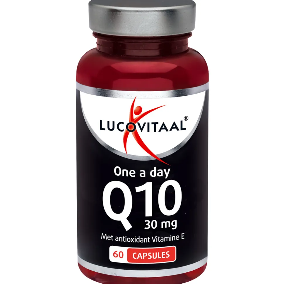 3x Lucovitaal Q10 30mg Once a Day 60 capsules