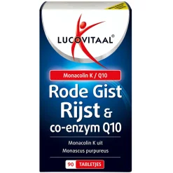 2x Lucovitaal Rode Gist Rijst & Q10 90 tabletten