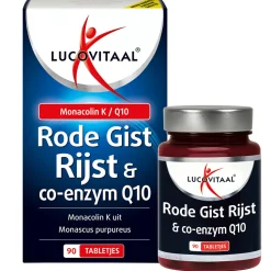 2x Lucovitaal Rode Gist Rijst & Q10 90 tabletten