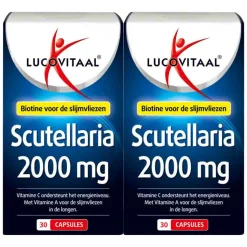 2x Lucovitaal Scutellaria 2000 mg 30 capsules