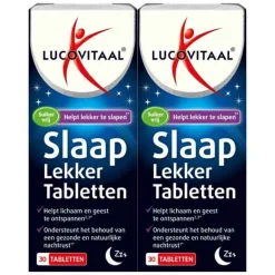 2x Lucovitaal Slaap Lekker 30 tabletten