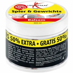 2x Lucovitaal Spier & Gewrichtsbalsem 50% Extra 300 ml