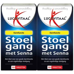 2x Lucovitaal Stoelgang met Senna 180 tabletten