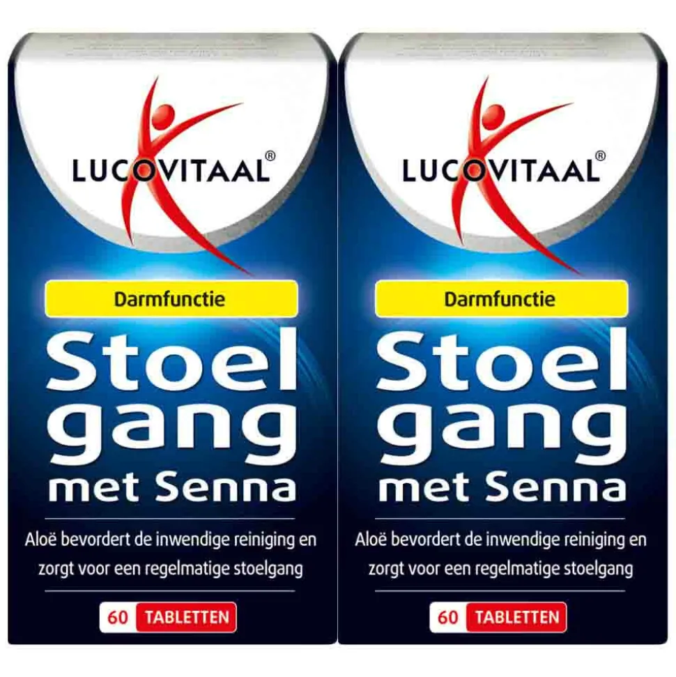2x Lucovitaal Stoelgang met Senna 60 tabletten