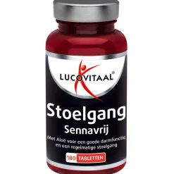 2x Lucovitaal Stoelgang Sennavrij 180 tabletten