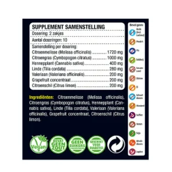 2x Lucovitaal Thee Hennep CBD 20 stuks