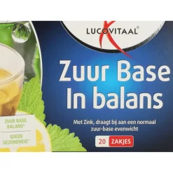 2x Lucovitaal Thee Zuur Base 20 stuks