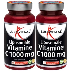 2x Lucovitaal Vitamine C1000 mg Liposomaal 60 tabletten