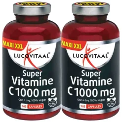 2x Lucovitaal Vitamine C1000 Vegan 365 capsules