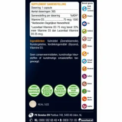 2x Lucovitaal Vitamine D3 D3 75mcg (3000IE) Forte 365 capsules