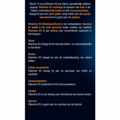 3x Lucovitaal Vitamine D3 D3 75mcg (3000IE) Forte 365 capsules