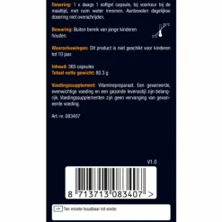 3x Lucovitaal Vitamine D3 D3 75mcg (3000IE) Forte 365 capsules