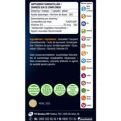 2x Lucovitaal Vitamine D3 25mcg 365 capsules