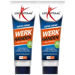 2x Lucovitaal Werkhanden crème 100 ml