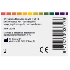 2x Lucovitaal Zuur Base Ph Strips 80 stuks