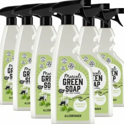 6x Marcel's Green Soap Allesreiniger Spray Basilicum & Vetiver Gras 500 ml