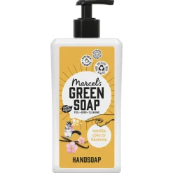 6x Marcel's Green Soap Handzeep Vanille & Cherry Blossom 500 ml