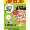 6x Marcel's Green Soap Handzeep Sinaasappel & Jasmijn 500 ml