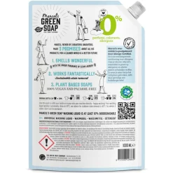 4x Marcel's Green Soap Wasmiddel Universeel 0% Navulling 1000 ml