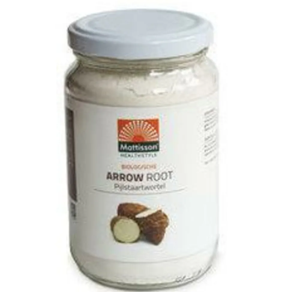 3x Mattisson Arrow Root Poeder Bio 190 gr