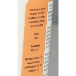 3x Mattisson Baking Soda Zuiver 300 gr