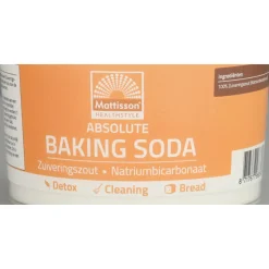 3x Mattisson Baking Soda Zuiver 300 gr