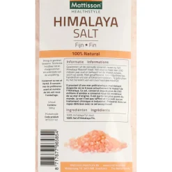 2x Mattisson Himalayazout Fijn Navulling 500 gr