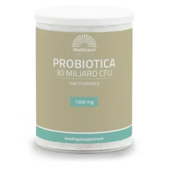 2x Mattisson Probiotica 30 Miljard CFU 1200mg 125 gr