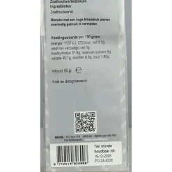 8x Meenk Zoethout Stokjes 50 gr