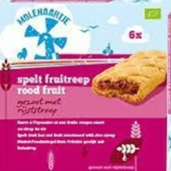 3x Molenaartje Fruit Rode Vruchten Eko 180 gr