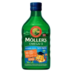 2x Mollers Omega-3 Tutti Frutti 250 ml