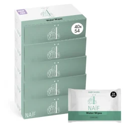 5x Naif Baby & Kids Billendoekjes 8x54 = 432 stuks