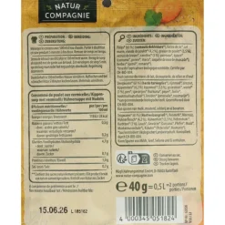 12x Natur Compagnie Kippensoep Bio 40 gr