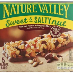 6x Nature Valley Sweet & Salty Nut Pure Chocolade 5 stuks