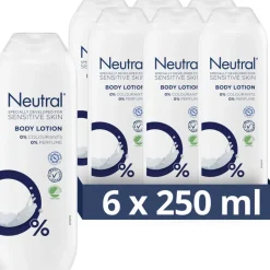 6x Neutral Bodylotion 0% 250 ml