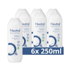 6x Neutral Shampoo Normaal 250 ml