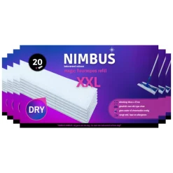 6x NIMBUS Magic Vloerdoekjes Navulling XXL 20 stuks